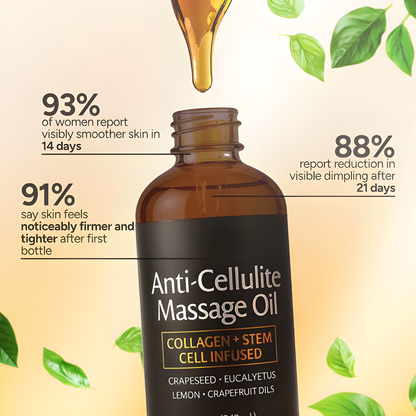 Anti-Cellulite Massage Oil + FREE Dry Brush