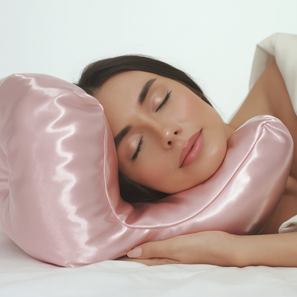 WrinkleAway™ Pillow + FREE Silk Pillowcase